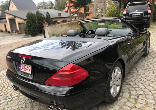 Mercedes-Benz SL cena 74900 przebieg: 107000, rok produkcji 2002 z Wrocław małe 106